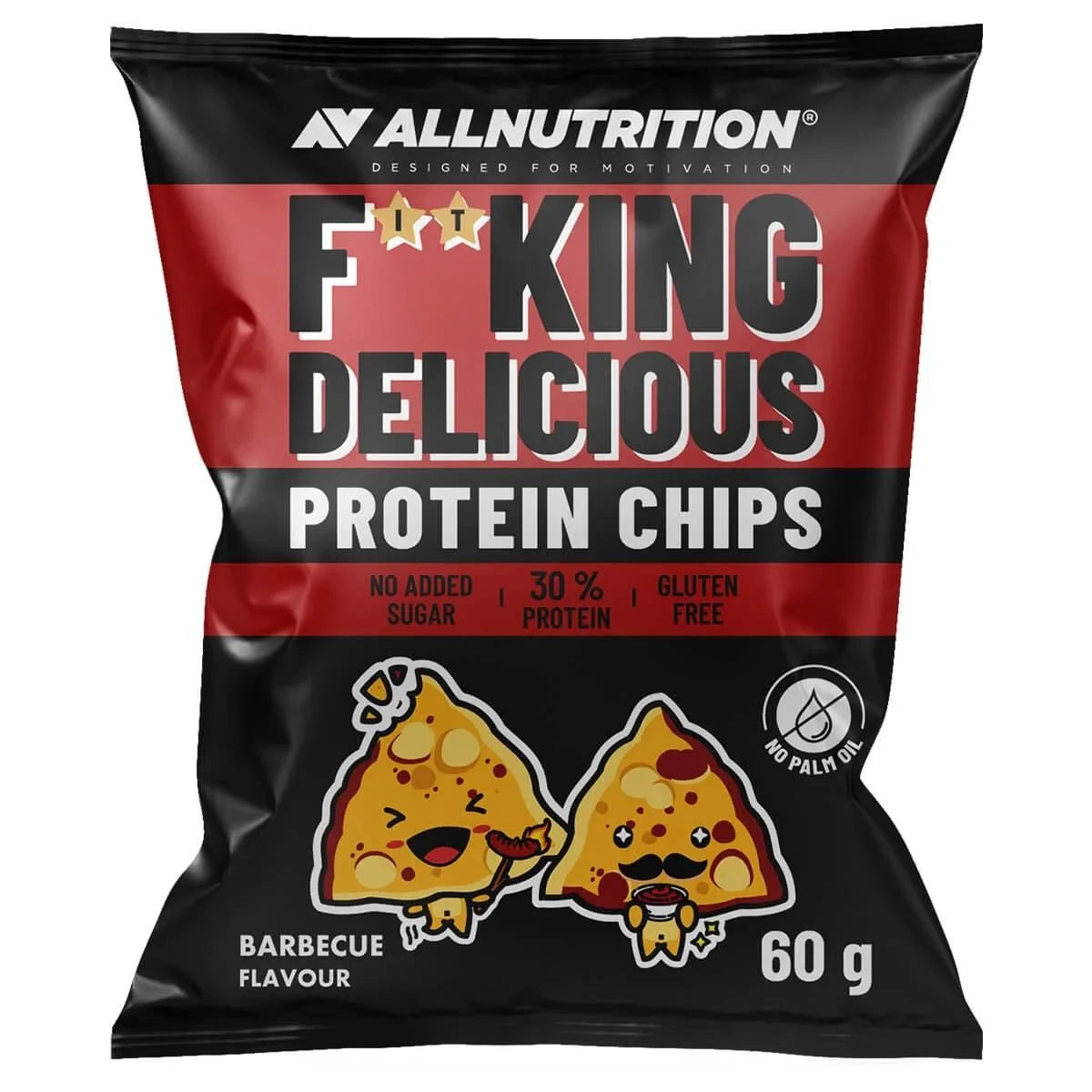 FITKING DELICIOUS PROTEIN CHIPS 60 g BARBECUE