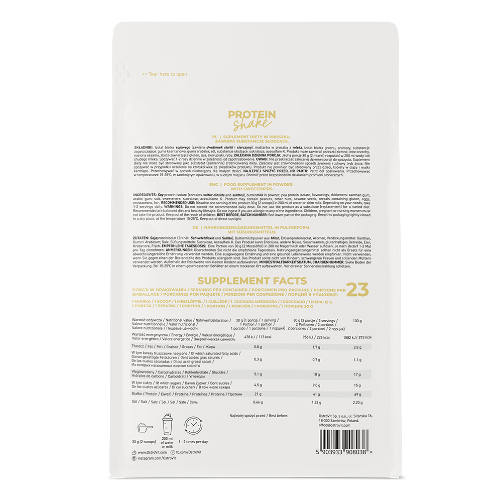 Protein Shake 700 g Vaniļa