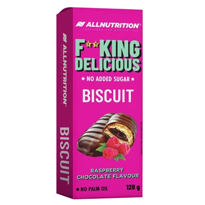 FITKING DELICIOUS BISCUIT 128 g ar Aveņu šokolādes garšu.