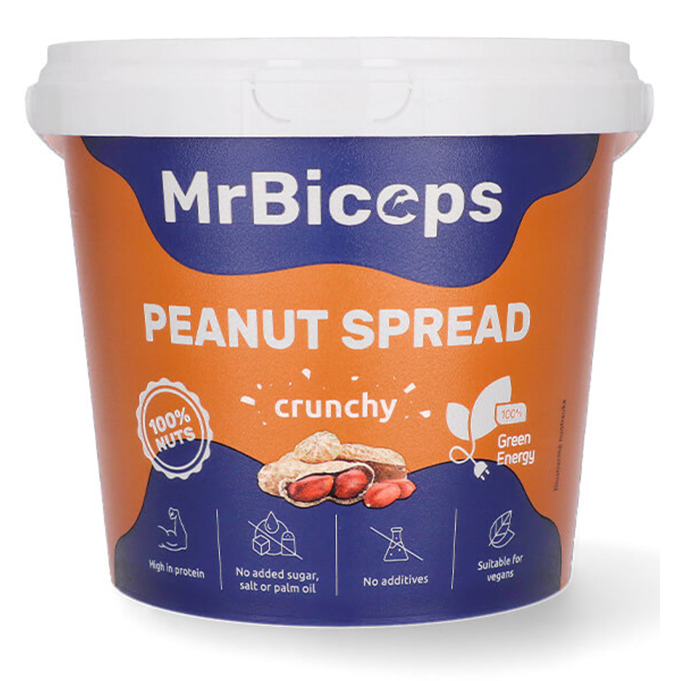 MrBiceps Peanut Spread 1000 g