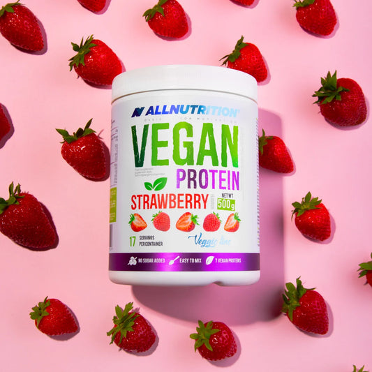 Vegan protein - Zemeņu