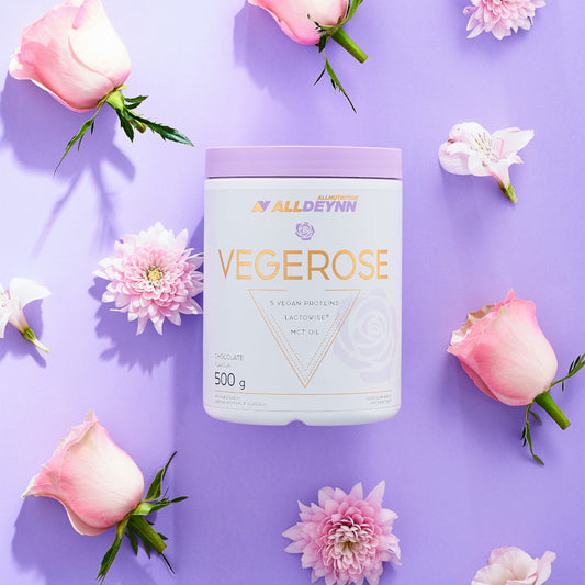 ALLDEYNN VEGEROSE Proteīns - Vaniļas-melleņu