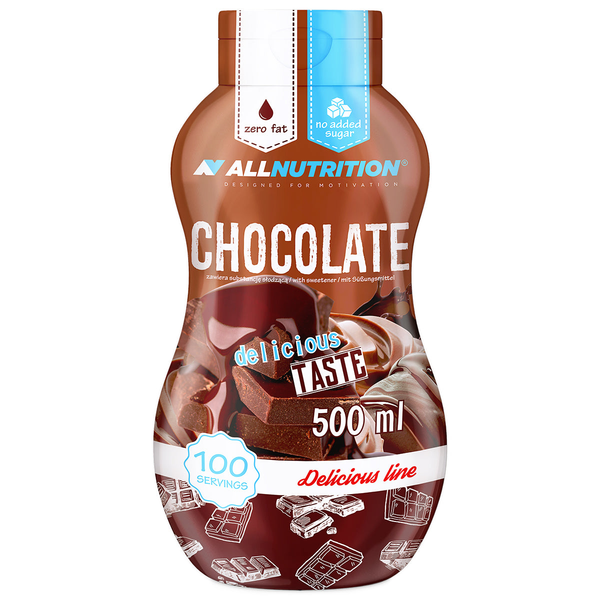 Allnutrition sweet sauce - Šokolādes