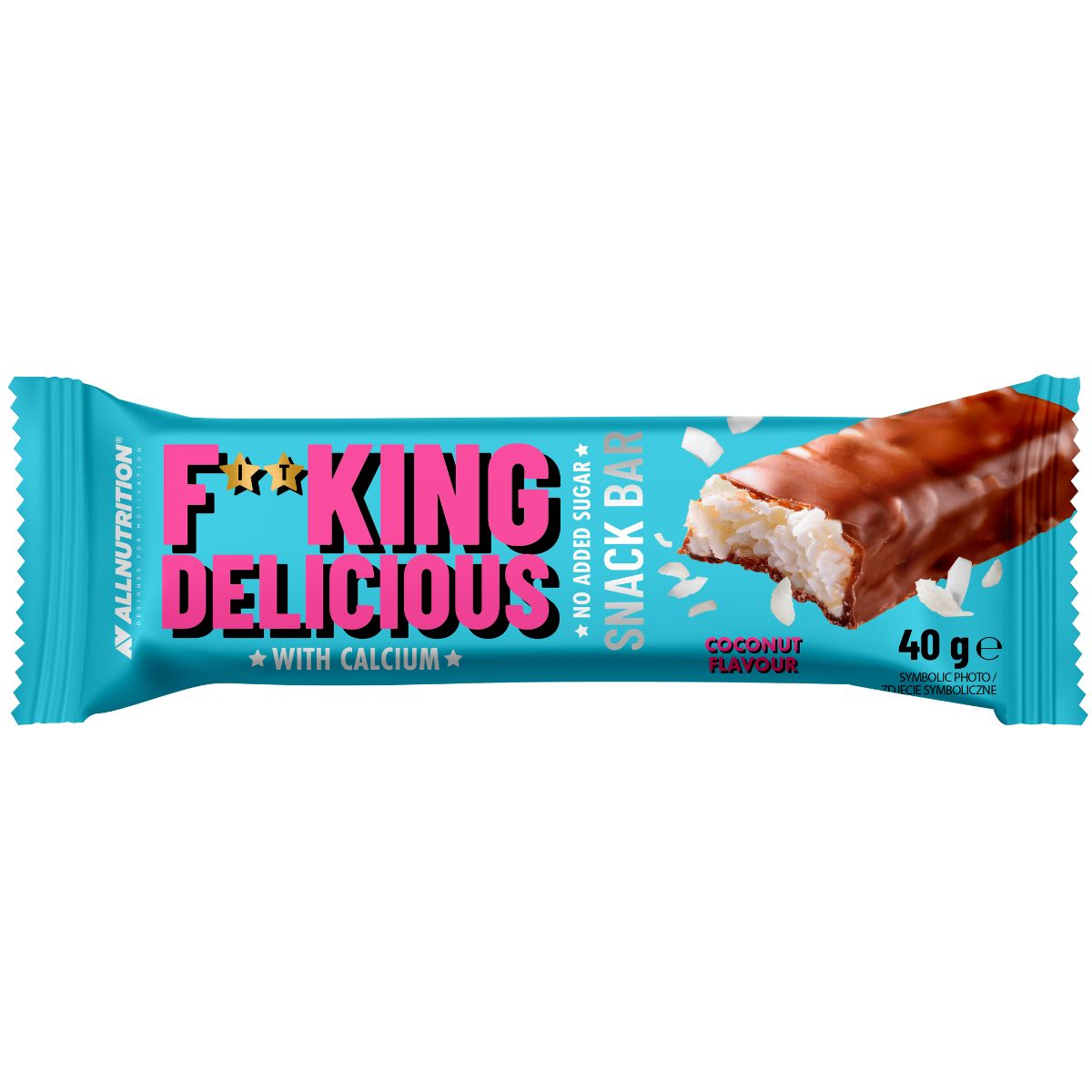 FITKING DELICIOUS SNACK BAR 40 g ar kokosriekstu garšu