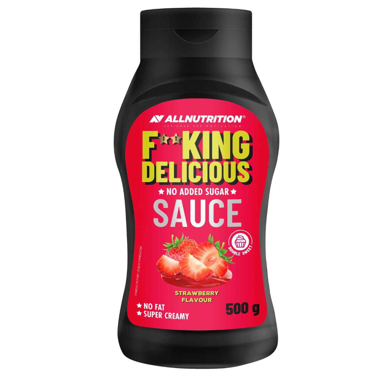 FITKING DELICIOUS SAUCE 500 g Zemeņu