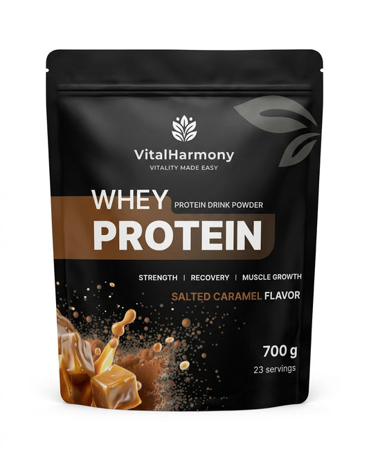 VitalHarmony Whey Protein - Sãļās karameles garša