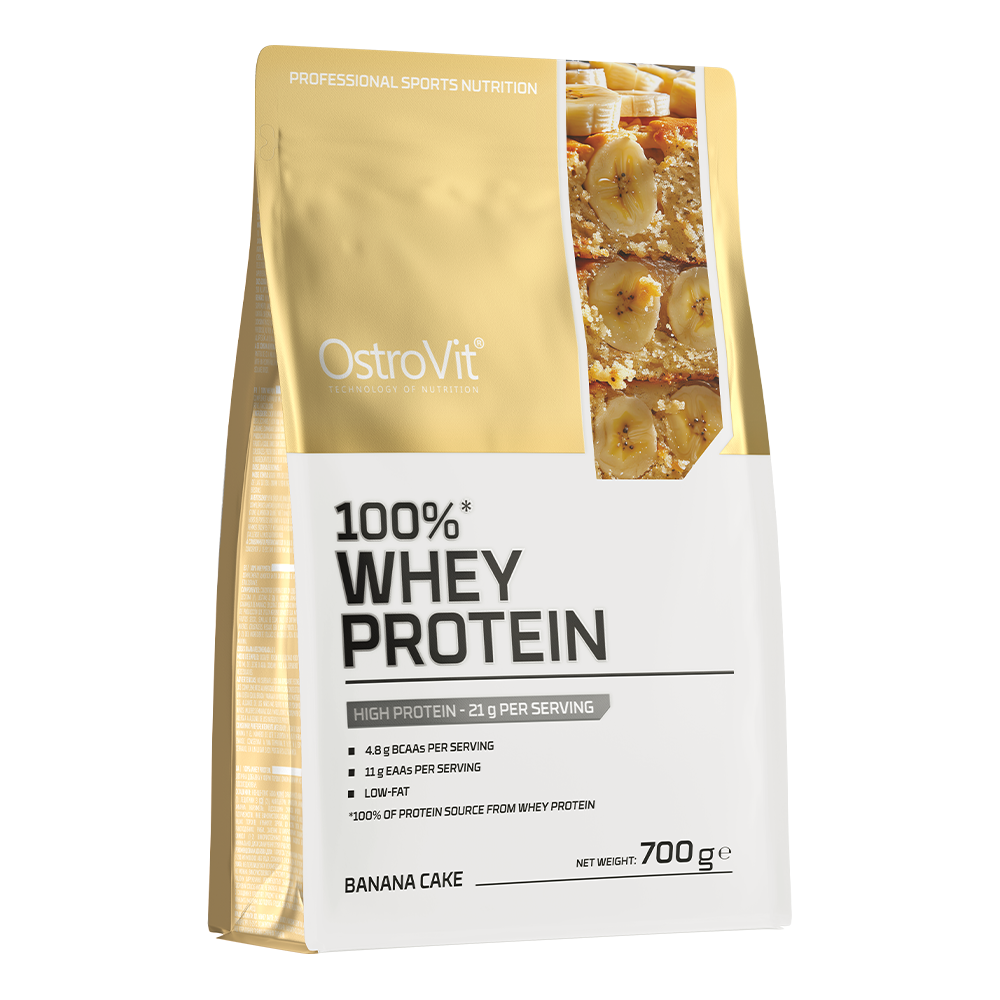 100% Whey Protein 700 g Banana cake