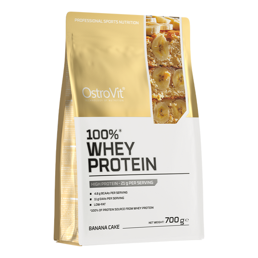 100% Whey Protein 700 g Banana cake