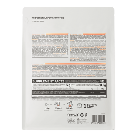 Kolagēns Persiku 400g