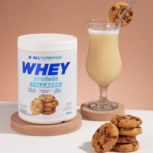 Whey protein ar Kollagēnu - Cepumu garša